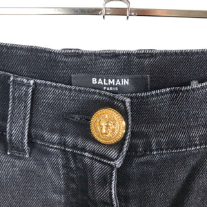 Unisex Balmain - Jeans, size 38 - Gray (4)