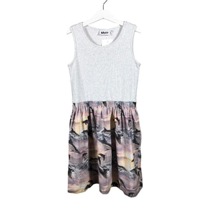 Unisex Molo Kids - Tricot dress, size 146 - 152 - Gray (1)