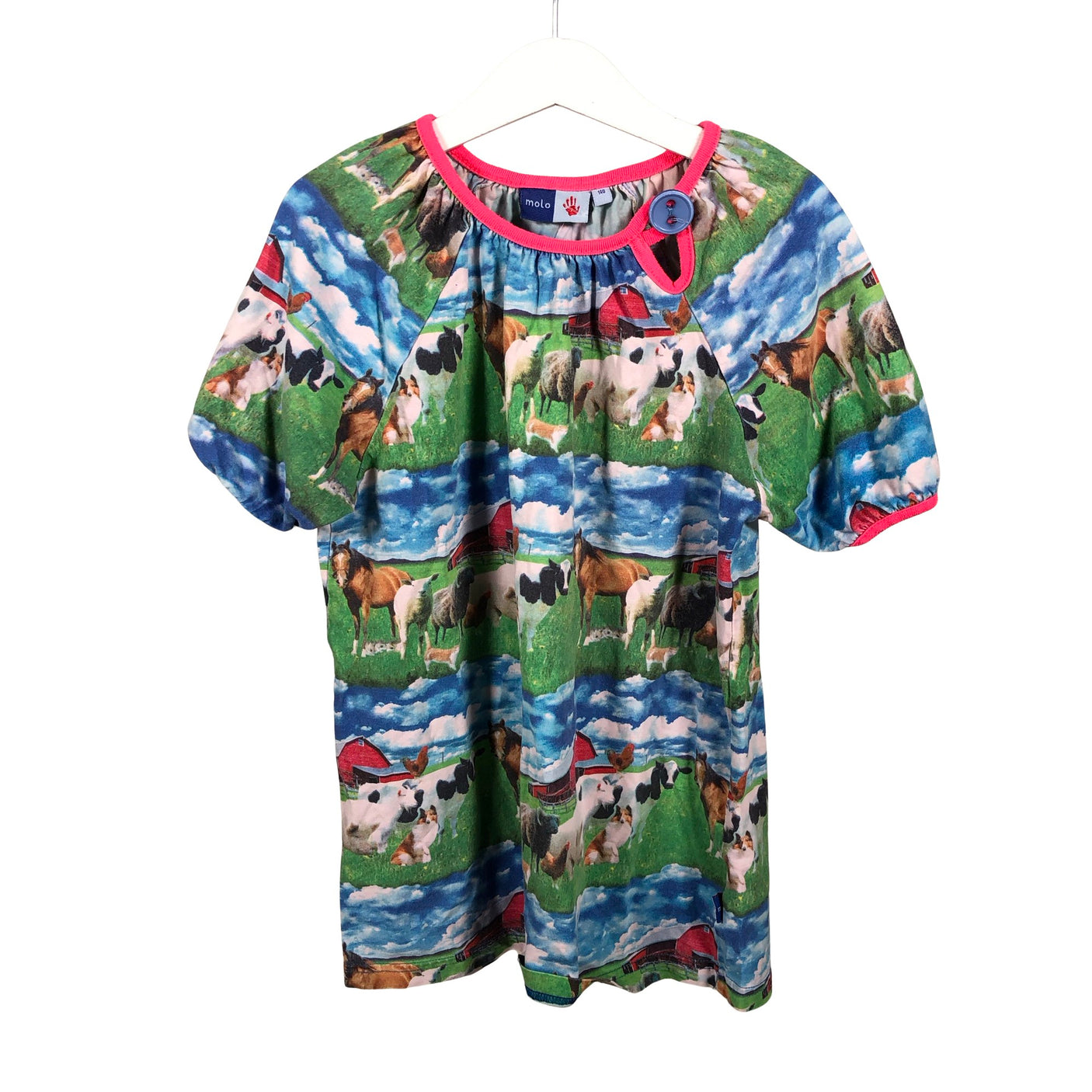 Unisex Molo Kids - T-shirt, size 134 - 140 - Blue (1)