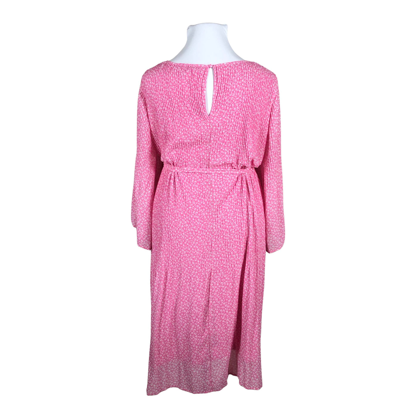 Unisex Zizzi - Schiffon dress, size 50 - Light pink (2)