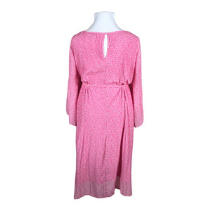 Unisex Zizzi - Schiffon dress, size 50 - Light pink (2)