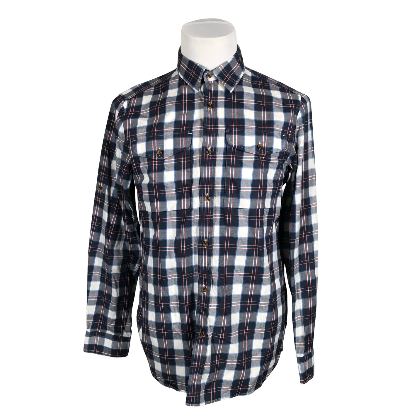 Unisex Fjällräven - Collared shirt, size M - Blue (1)