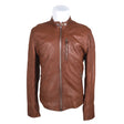 Unisex Goosecraft - Leather jacket, size M - Brown ()