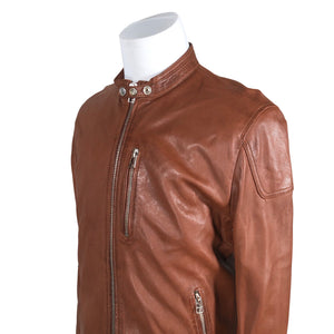 Unisex Goosecraft - Leather jacket, size M - Brown (2)
