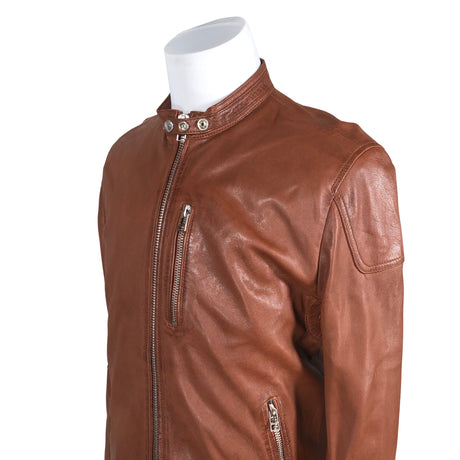 Unisex Goosecraft - Leather jacket, size M - Brown (2)