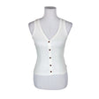 Unisex Twothirds - Tricot tank top, size 34 - White ()