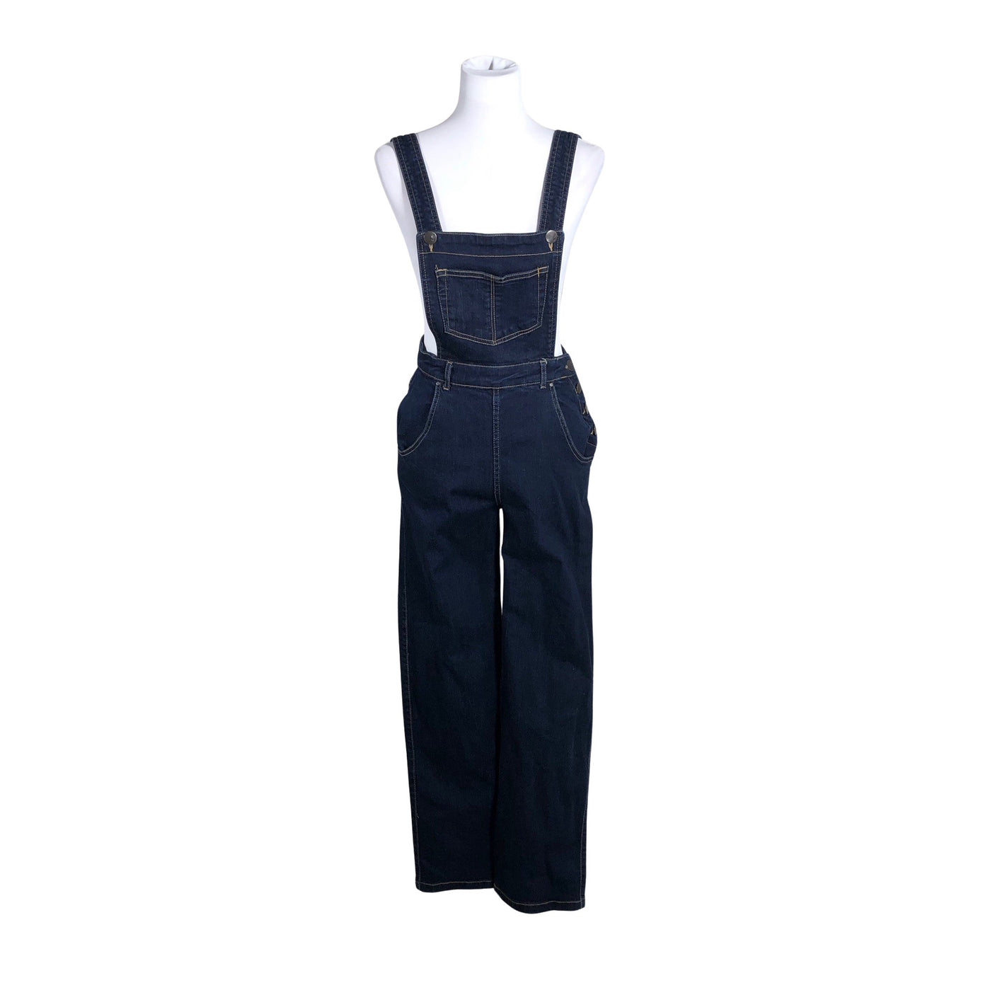 Unisex Hell Bunny - Overalls, size 36 - Blue (1)