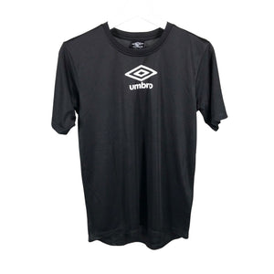 Unisex Umbro - Sports shirt, short sleeve, size 158 - 164 - Black (1)