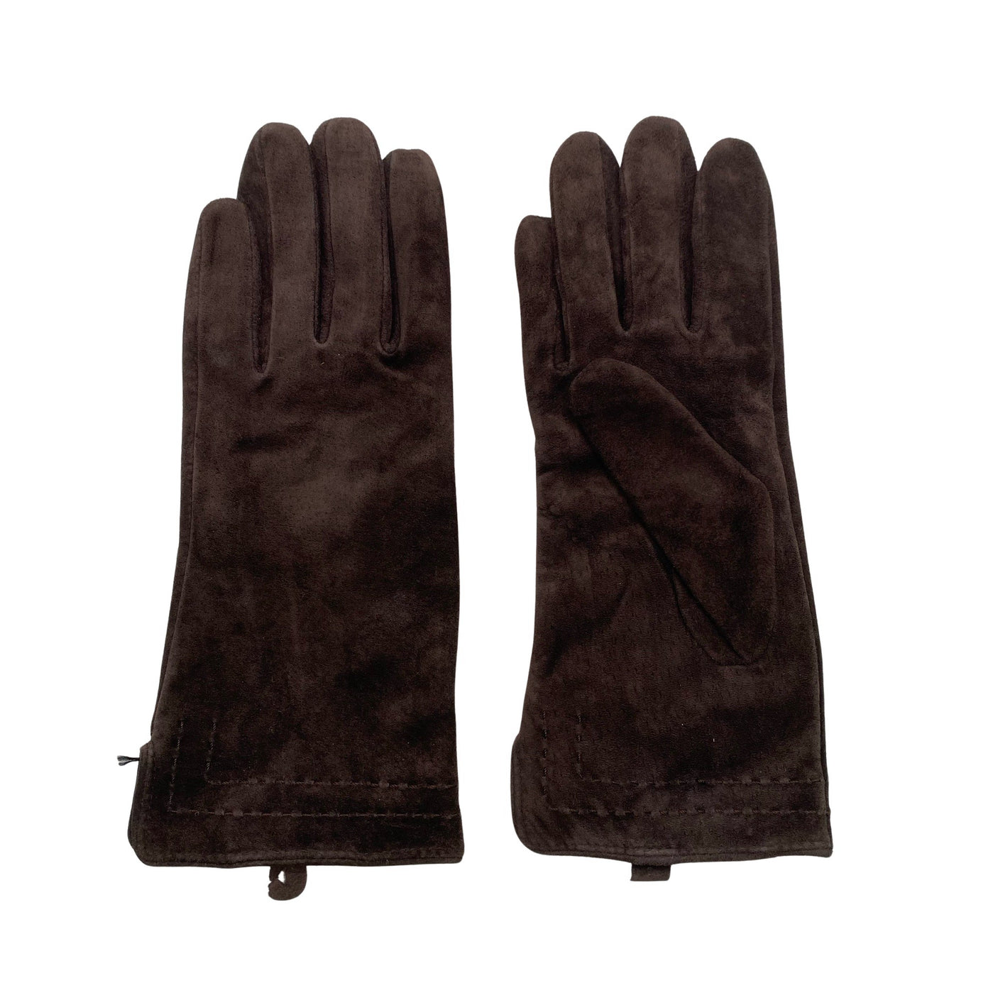 Unisex Pia Rossini - Leather gloves, size Ei kokoa - Brown (1)