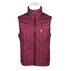 Unisex Peak Performance - Winter vest, size M - Wine red (1)