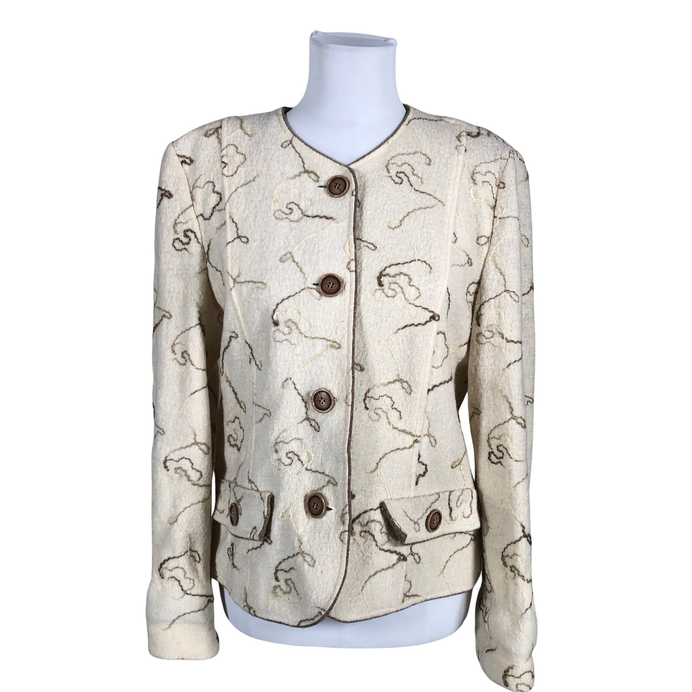Unisex Hagro - Jacket, size 38 - Beige (1)