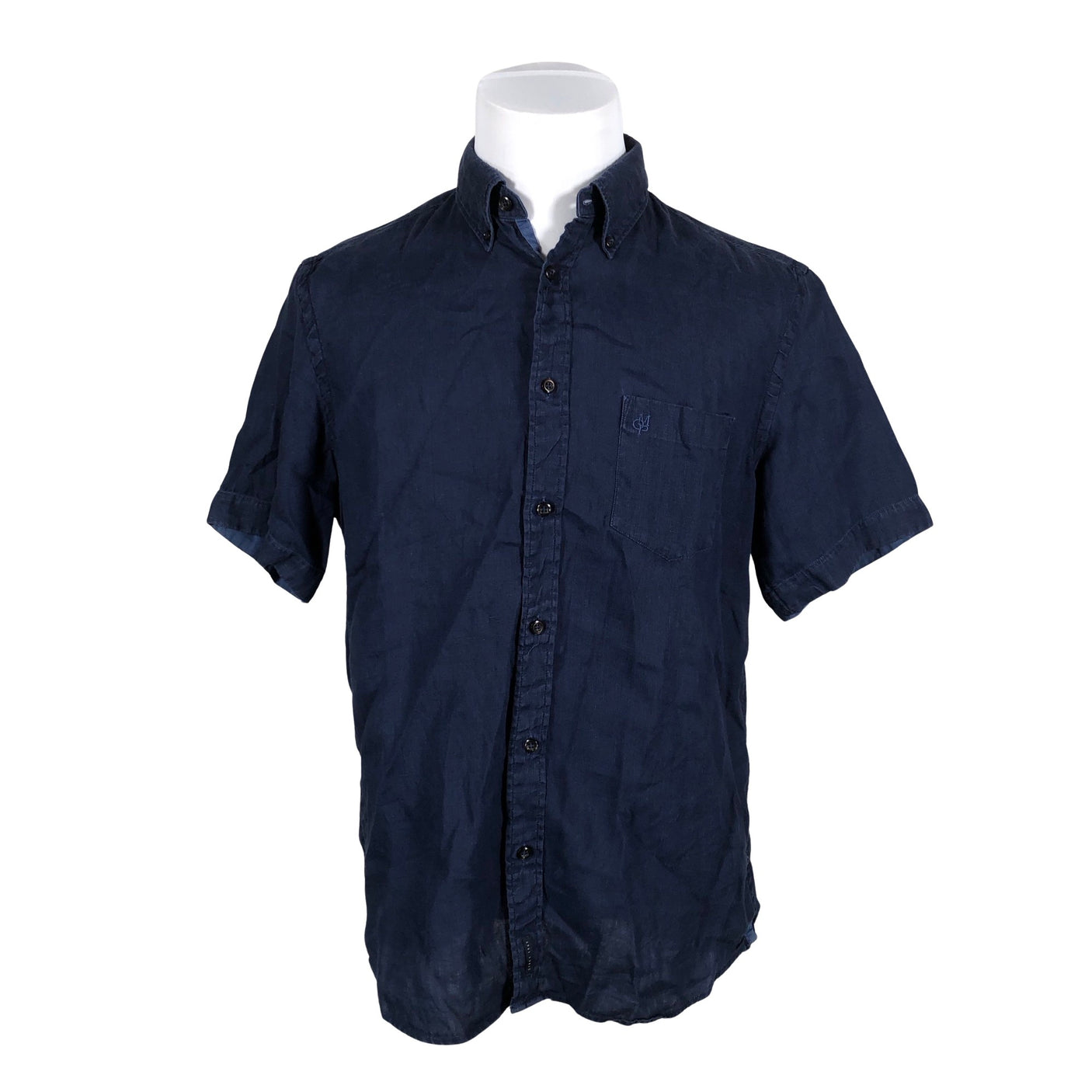 Unisex Marc O'Polo - Collared shirt, size L - Blue (1)