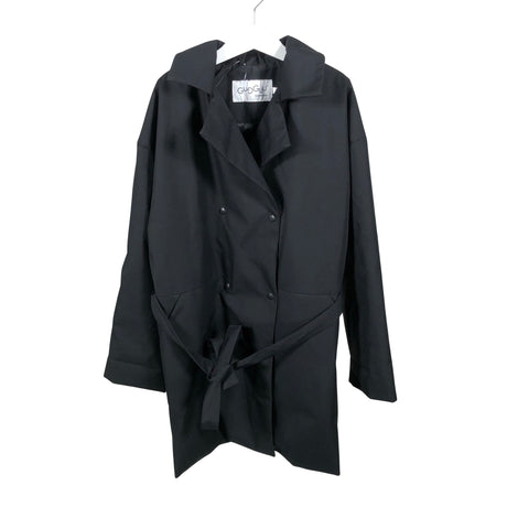 Unisex Gugguu - Trench coat, size 128 - 134 - Black ()