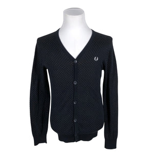 Unisex Fred Perry - Cardigan, size S - Blue (1)