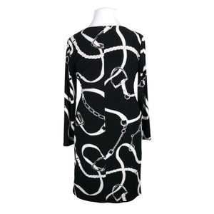 Unisex Lauren Ralph Lauren - Tricot dress, size 44 - Black (3)