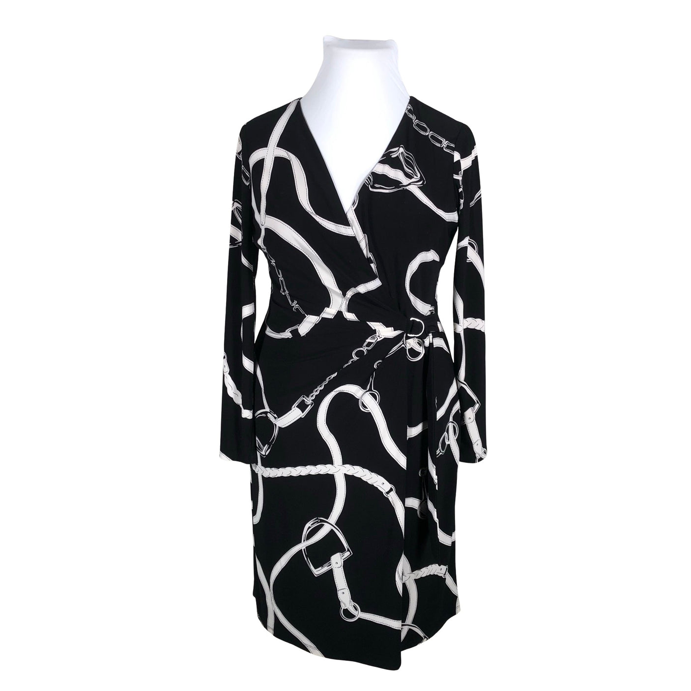 Unisex Lauren Ralph Lauren - Tricot dress, size 44 - Black (1)
