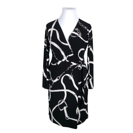 Unisex Lauren Ralph Lauren - Tricot dress, size 44 - Black ()