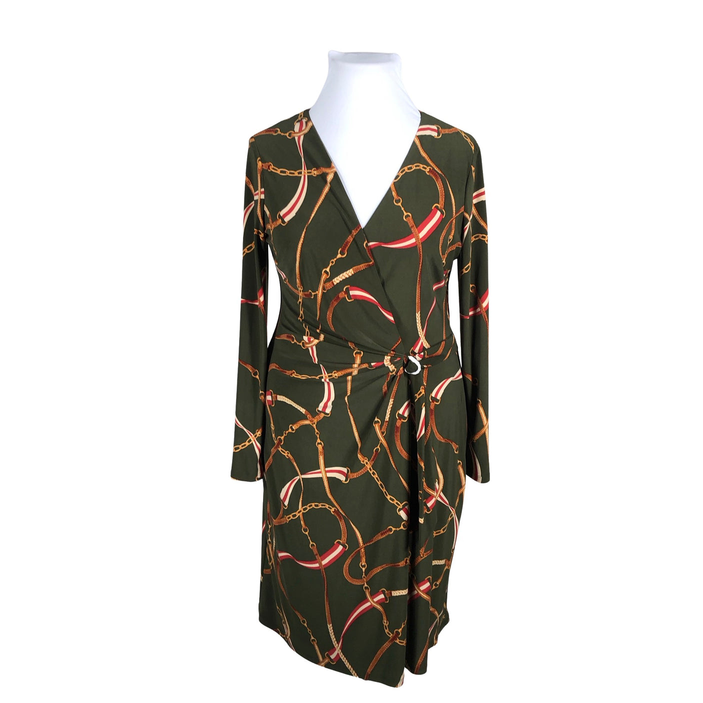 Unisex Lauren Ralph Lauren - Tricot dress, size 44 - Green (1)