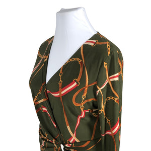 Unisex Lauren Ralph Lauren - Tricot dress, size 44 - Green (2)