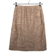 Unisex Handmade - Knit skirt, size 38 - Brown ()