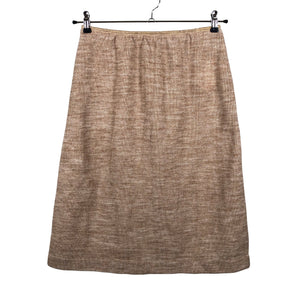 Unisex Handmade - Knit skirt, size 38 - Brown (1)