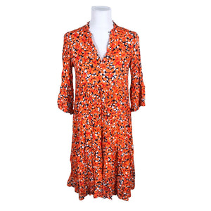 Unisex Kaffe - Dress, size 34 - Orange (1)