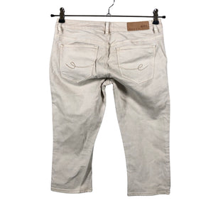 Unisex Esprit - Capri jeans, size 34 - Beige (2)