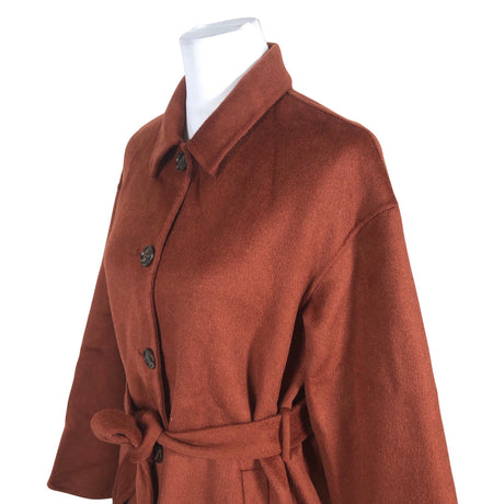 Unisex Nanso - Wool coat, size 36 - Brown (2)