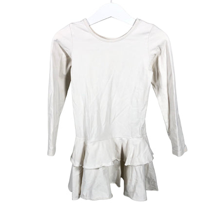 Unisex Gugguu - Tricot dress, size 104 - 110 - Natural white ()