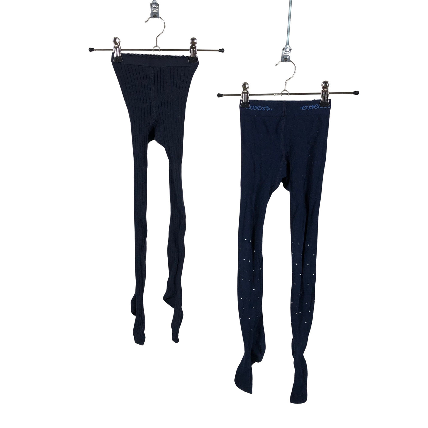 Unisex Ewers - Stockings, thick, size 110 - 116 - Blue (1)