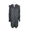 Unisex Rue de Femme - Schiffon dress, size 42 - Black ()