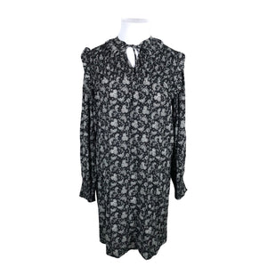 Unisex Rue de Femme - Schiffon dress, size 42 - Black (1)
