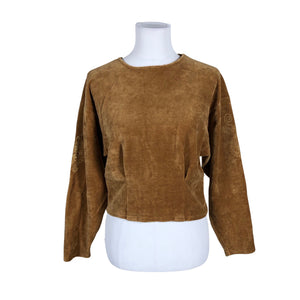 Unisex Toi et moi - Sweatshirt, size 38 - Brown (1)