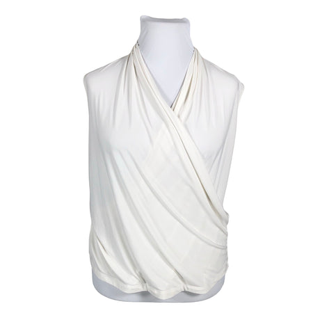 Unisex Andiata - Tricot tank top, size 42 - Natural white ()