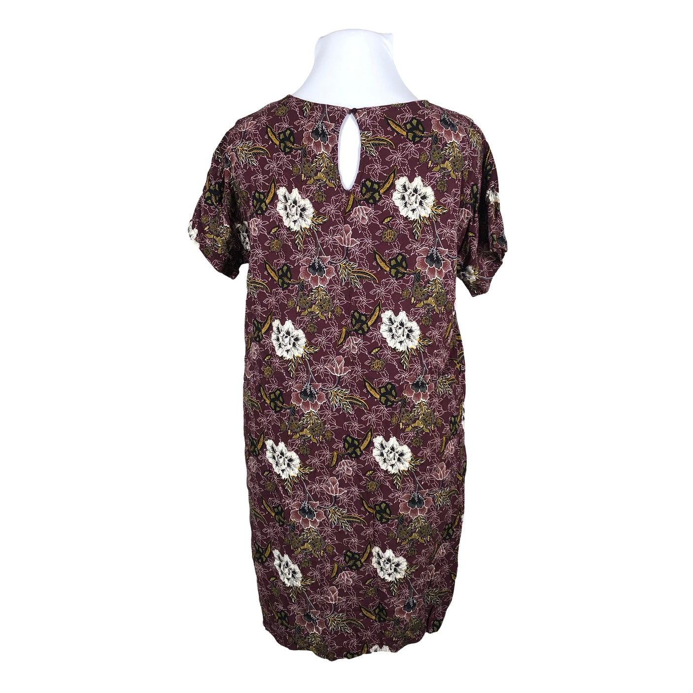 Unisex Soyaconcept - Schiffon dress, size 42 - Wine red (2)