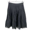 Unisex Banana Republic - Fabric skirt, size 38 - Black ()