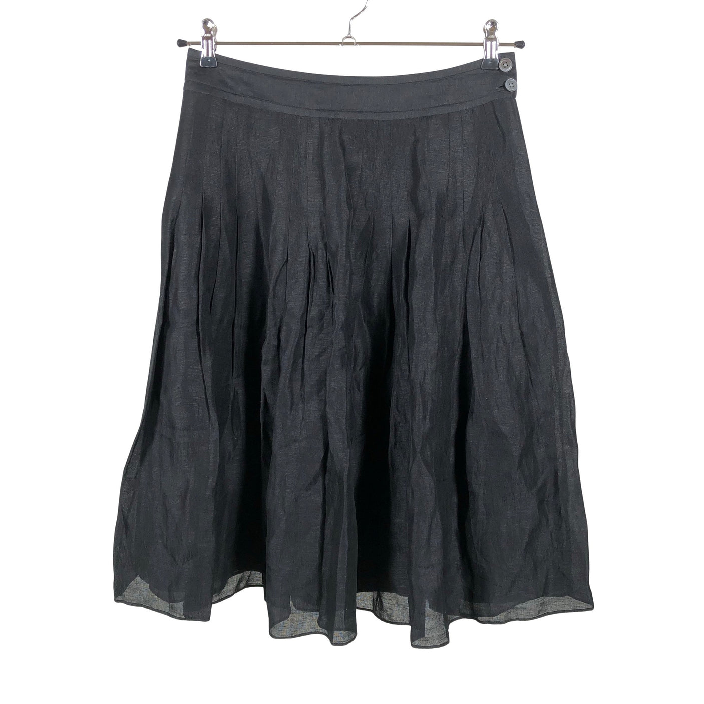 Unisex Banana Republic - Fabric skirt, size 38 - Black (1)