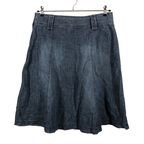 Unisex Lindex - Denim skirt, size 44 - Blue (2)