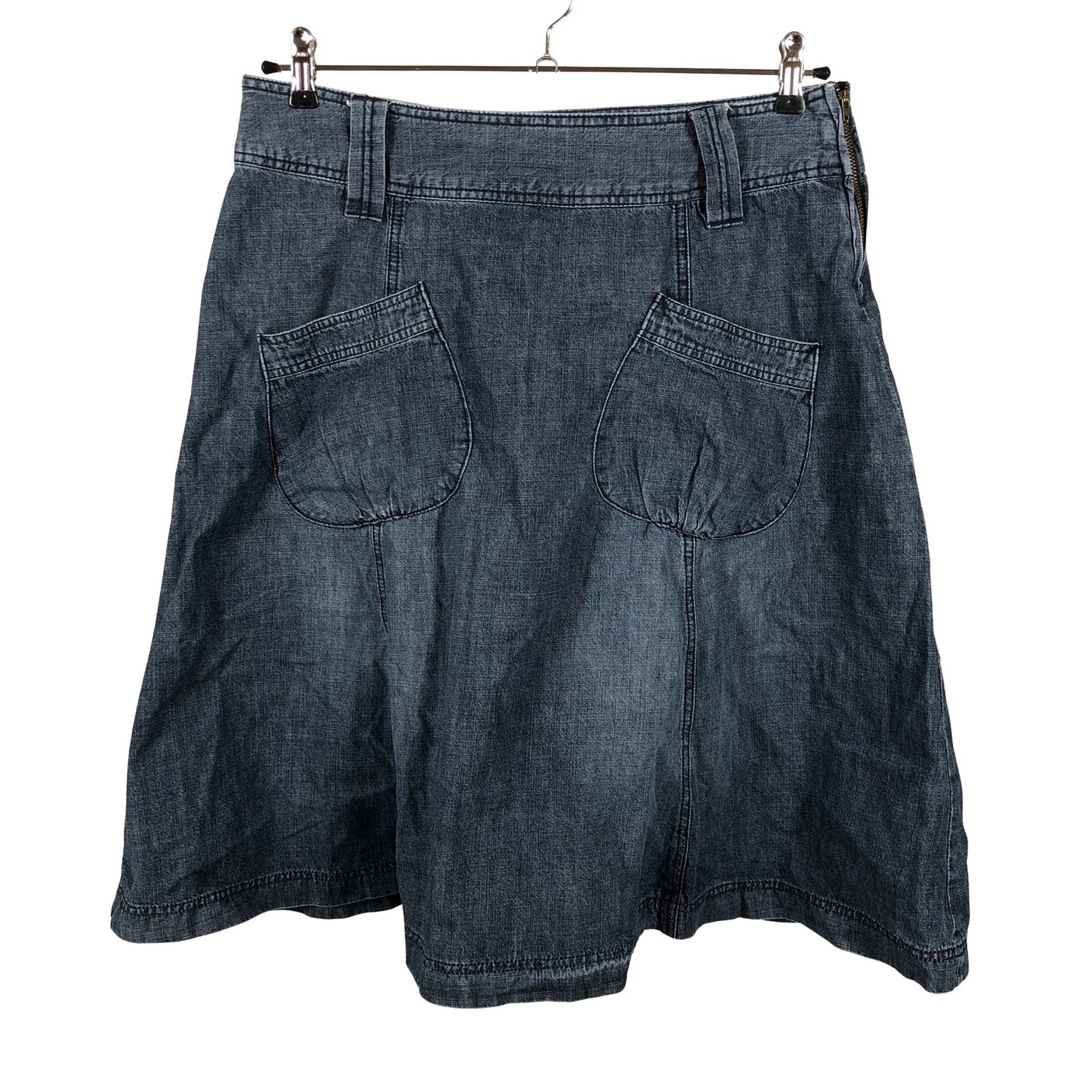 Unisex Lindex - Denim skirt, size 44 - Blue (1)