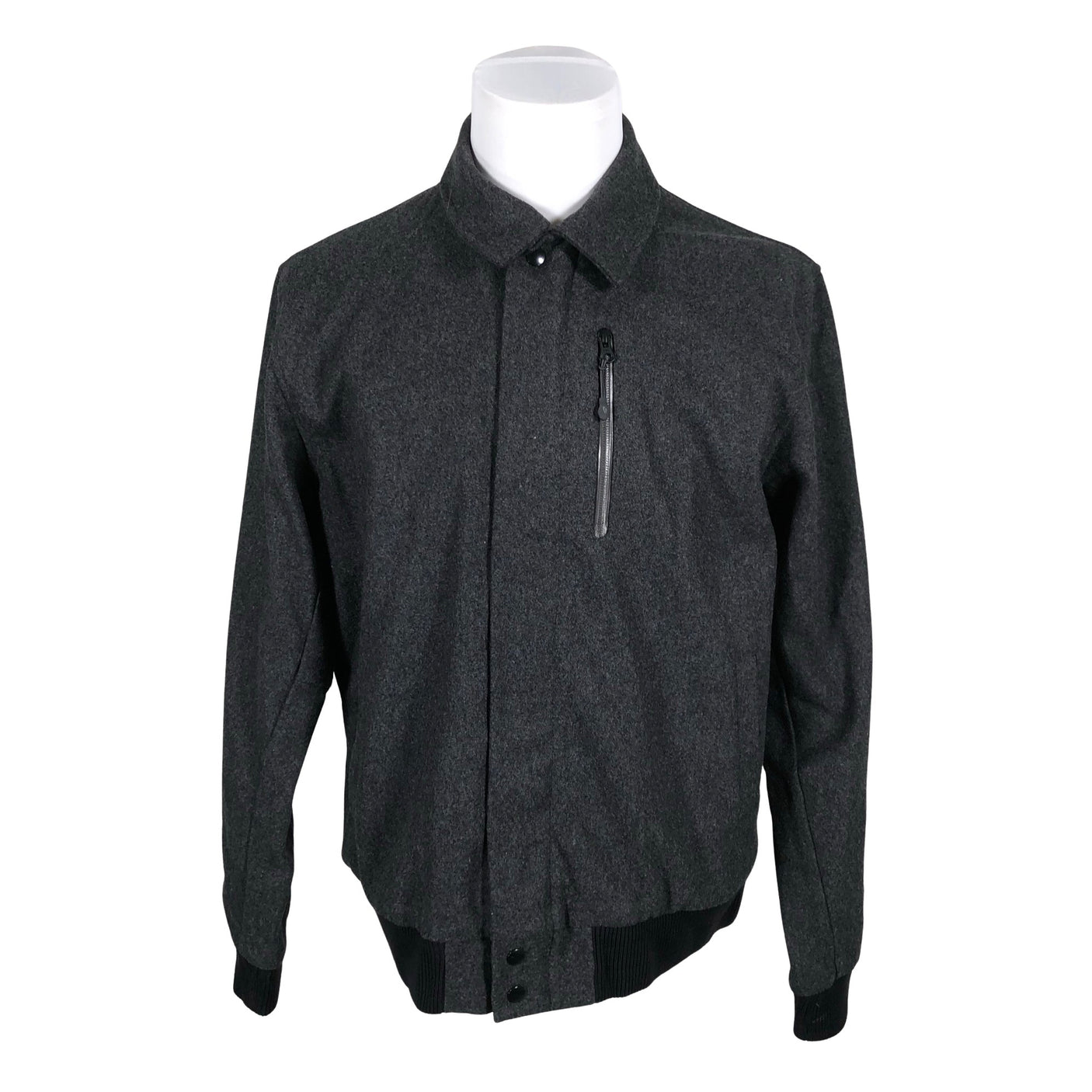 Unisex Nike - Wool coat, size L - Gray (1)