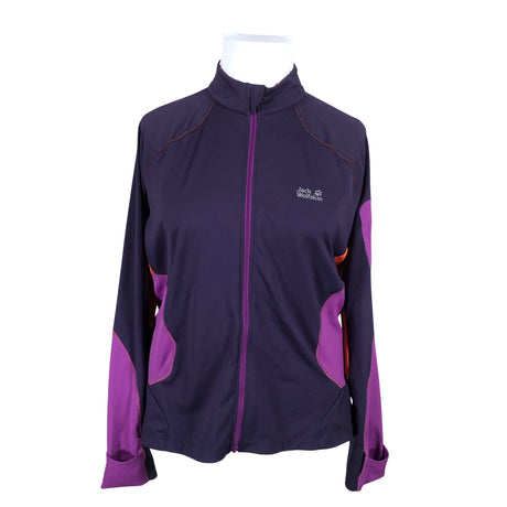 Unisex Jack Wolfskin - Sports shirt, long sleeve, size 42 - Violet ()