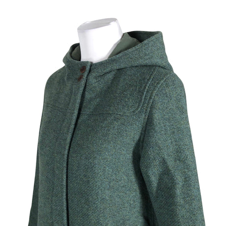 Unisex Twothirds - Wool coat, size 36 - Green (2)