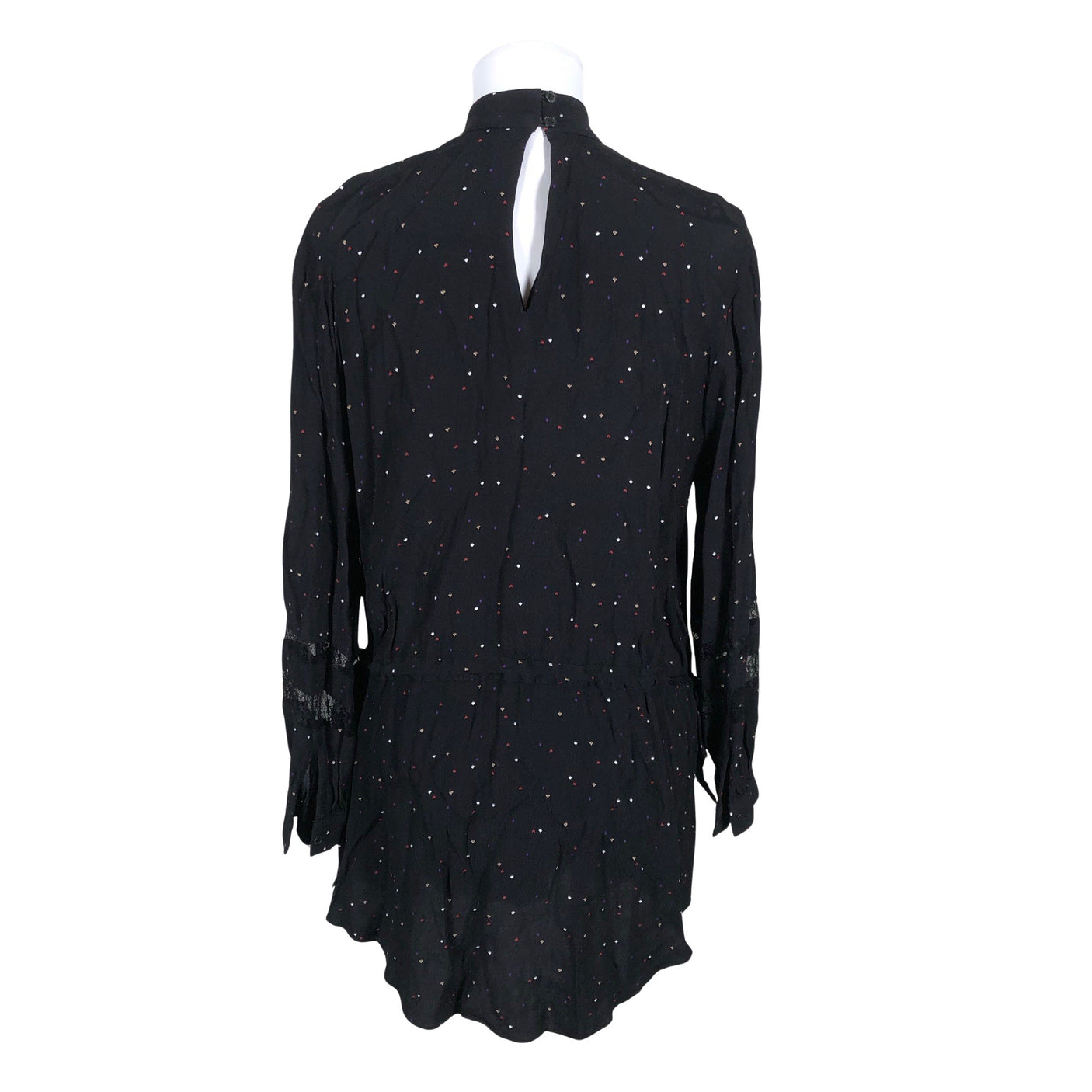 Unisex &Other Stories - Schiffon dress, size 34 - Black (2)