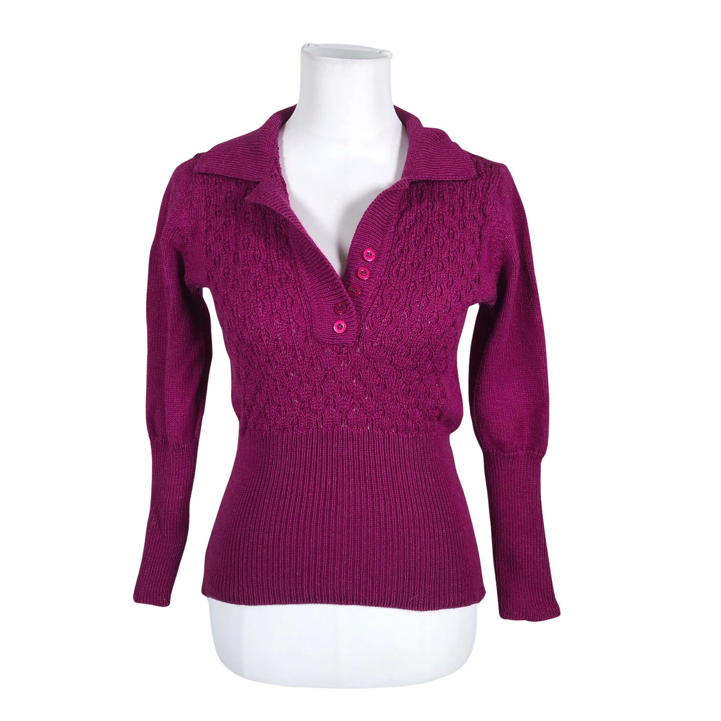 Unisex Handmade - Sweater, size 36 - Violet (1)