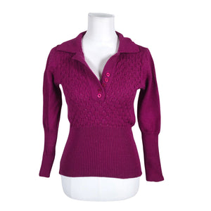 Unisex Handmade - Sweater, size 36 - Violet (1)