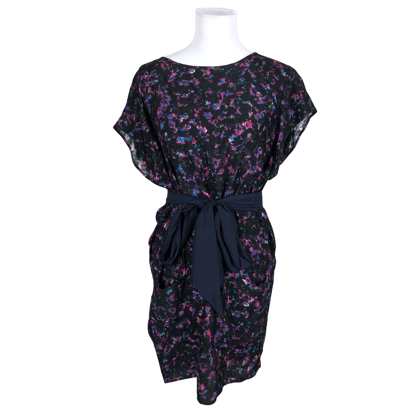 Unisex Hugo Boss - Schiffon tunic, size 36 - Black (1)