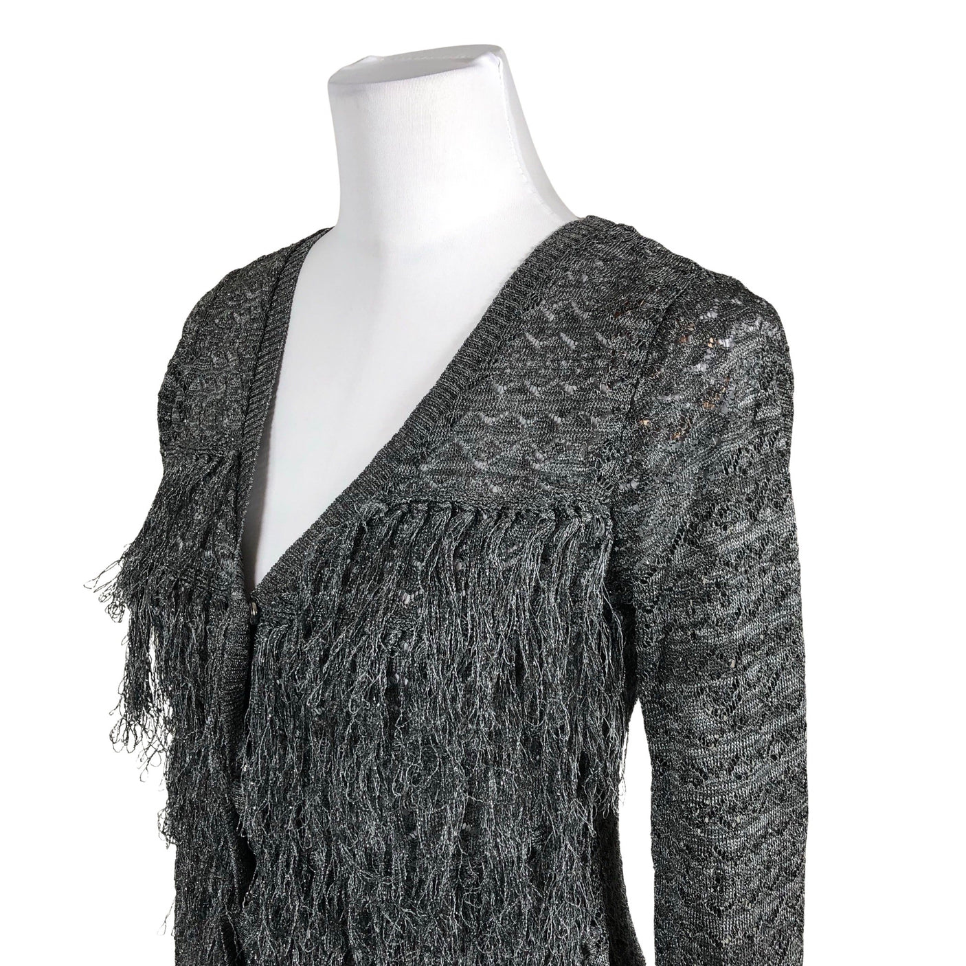 Unisex Odd Molly - Cardigan, size 38 - Silver (2)
