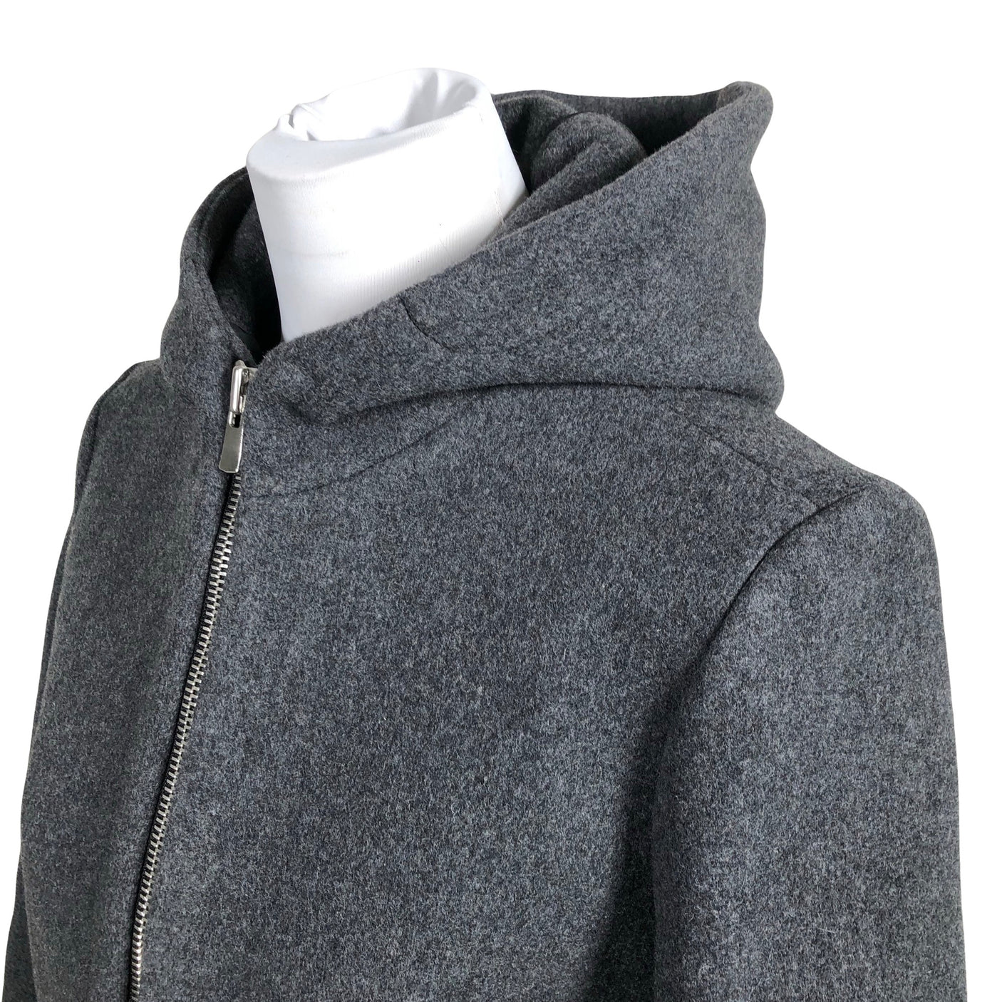 Unisex Sandro Paris - Wool coat, size 38 - Gray (3)