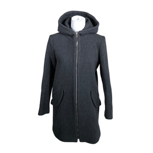 Unisex Sandro Paris - Wool coat, size 38 - Gray (1)