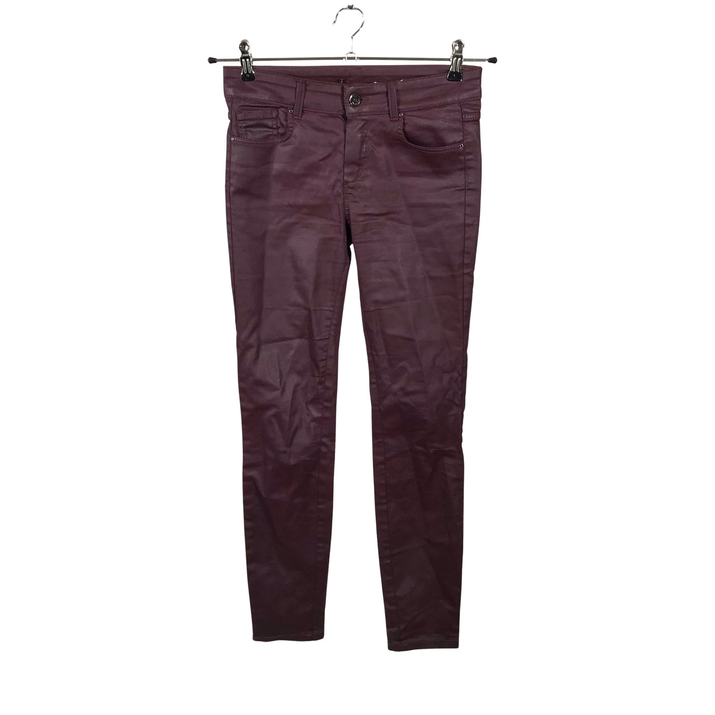 Unisex Massimo Dutti - Jeans, size 36 - Wine red (1)